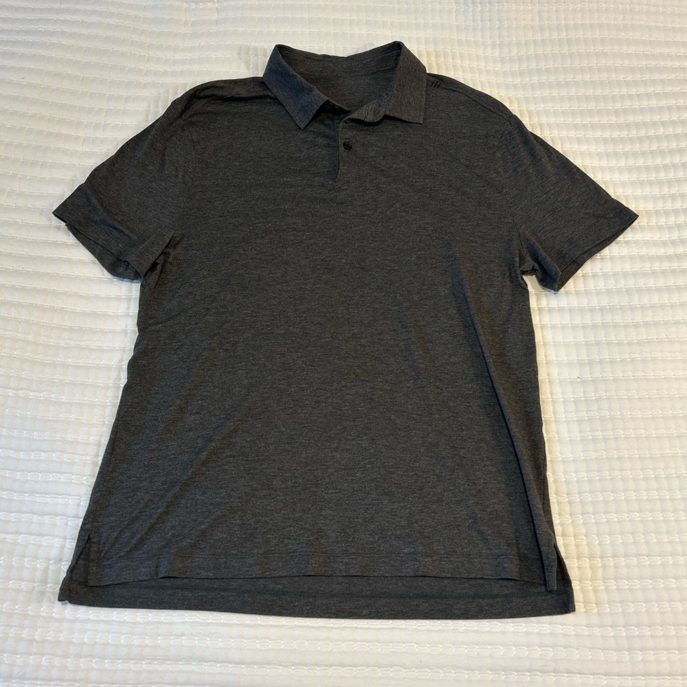 lululemon athletica Charcoal Polo Shirt